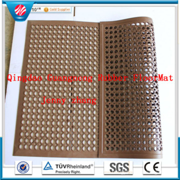 Anti-Slip Drainage Kitchen Rubber Mats, Eco-Friendly Rubber Flooring (GM0402)